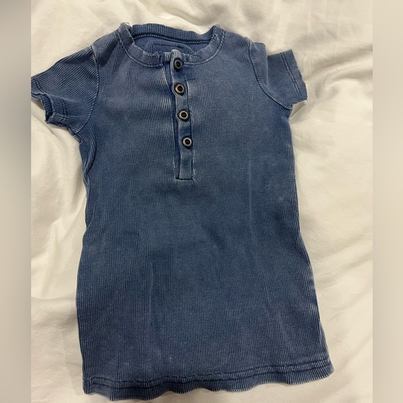 Lil Legs blue denim tshirt, size 3t - Picture 1 of 1